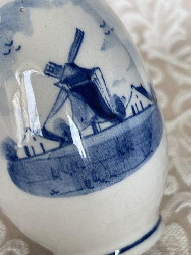 Delft Blue Small Vase Hand Painted Zenith Holland Porcelain Vintage - Bild 6 von 7