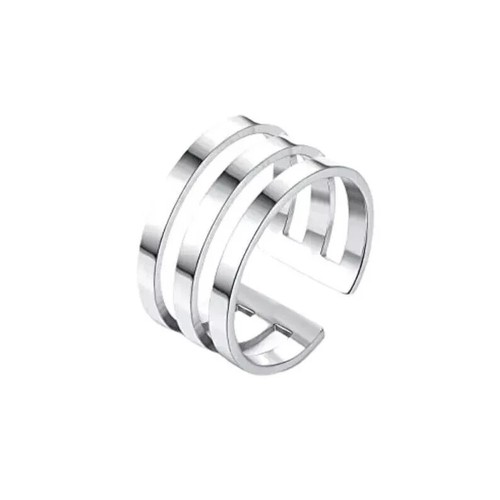 Solid 925 Sterling Silver Triple look Designed Ring Handmade Ring All Size - Picture 12 of 14