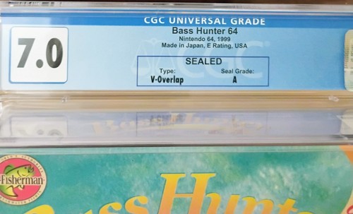 N64 Bass Hunter 64 Sealed CGC 7.0 A Nintendo 64 - Picture 3 of 7