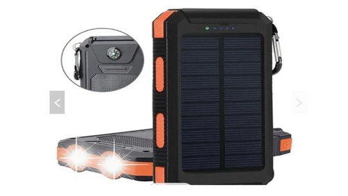 Portable External Solar Power Charger Bank For Phone Tablet Dual USB Port - Picture 7 of 22