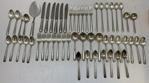 Vintage 1934 "Candlelight" by Towle Sterling Silver Service for 6 +Extras - Picture 2 of 9