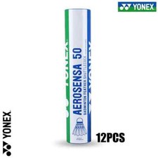 1tube-12pcs YONEX Badminton Aerosensa 50 International Senior Shuttlecocks AS-50