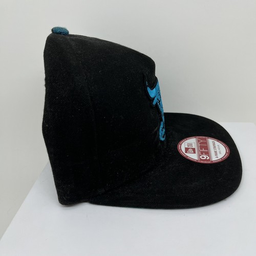 Chicago Bulls New Era 9 Fifty Windy City Hardwood Classics Turquoise Plaid - Picture 5 of 18