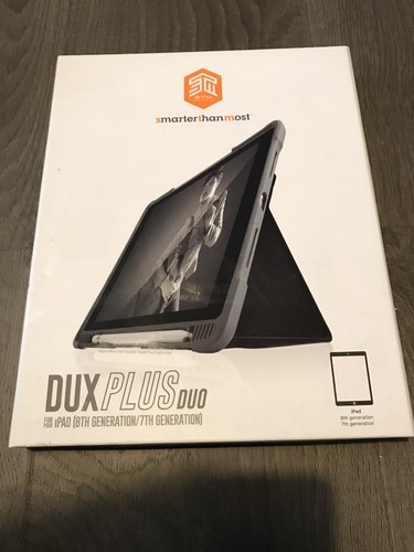 STM Dux Plus Duo Case for iPad 7th Generation - Black  - Picture 1 of 2