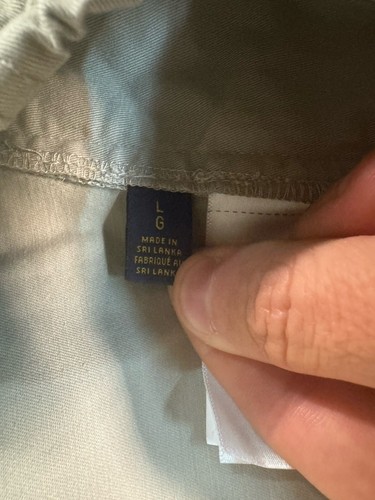 Polo Ralph Lauren Para Hombre Calce Clásico 5.5” Pantalones Cortos Prepster Cordón Beige L - Imagen 6 de 10