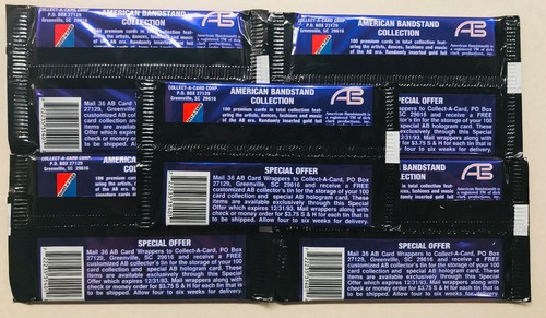 5x AMERICAN BANDSTAND Trading Card Packs (Dick Clark) (1993) - Picture 2 of 3