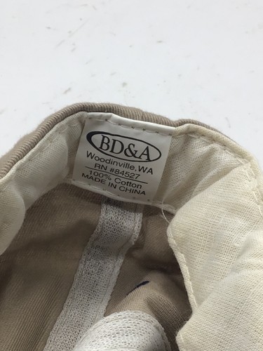 Berretto da baseball Andruw Jones #25 Atlanta Braves beige/blu cotone regolabile H10 - Foto 6 di 6