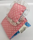 VTG 1983 MATTEL BARBIE DOLLHOUSE REVERSIABLE REPLACEMENT CHAIR CUSHION PAD PILLO