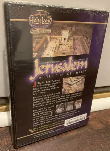 Jerusalem at the time of Christ (DVD, 2004) ( Brand New/Sealed - Picture 2 of 2