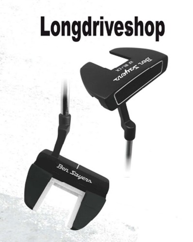 BEN SAYERS XF BLACK putter - impugnatura media Mallet Black DESTRA - 34 pollici NUOVO - Foto 1 di 2