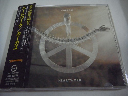 CARCASS-Heartwork JAPAN 1st.Press w/OBI Metallica Slayer Arch Enemy Michael Amot - Bild 1 von 9