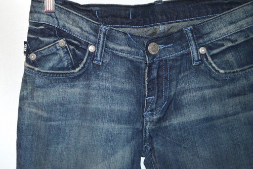 Rock & Republic Jagger Women's Jeans with Blue Crystals Size 27 in Made in USA - Bild 3 von 7