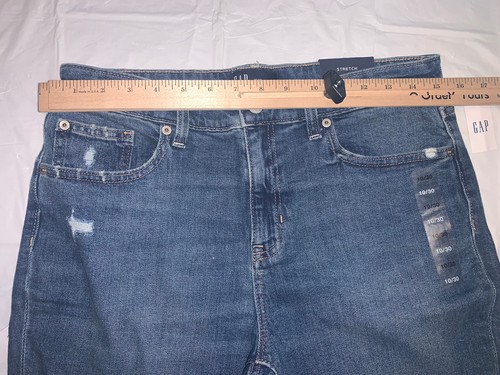 Neu mit Etikett Damengröße 10 Gap 9 Zoll Bermuda Shorts Stretch  - Bild 2 von 6