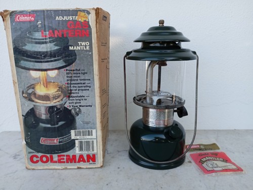 Linterna Coleman Modelo 288A700 Linterna Dos Mantos Caja Original Usada Solo Una Vez - Imagen 4 de 20