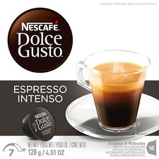 Dolce Gusto Espresso Intenso Coffee (3 Boxes,Total 48 Capsules ) 48 Servings   0.33 per lighter