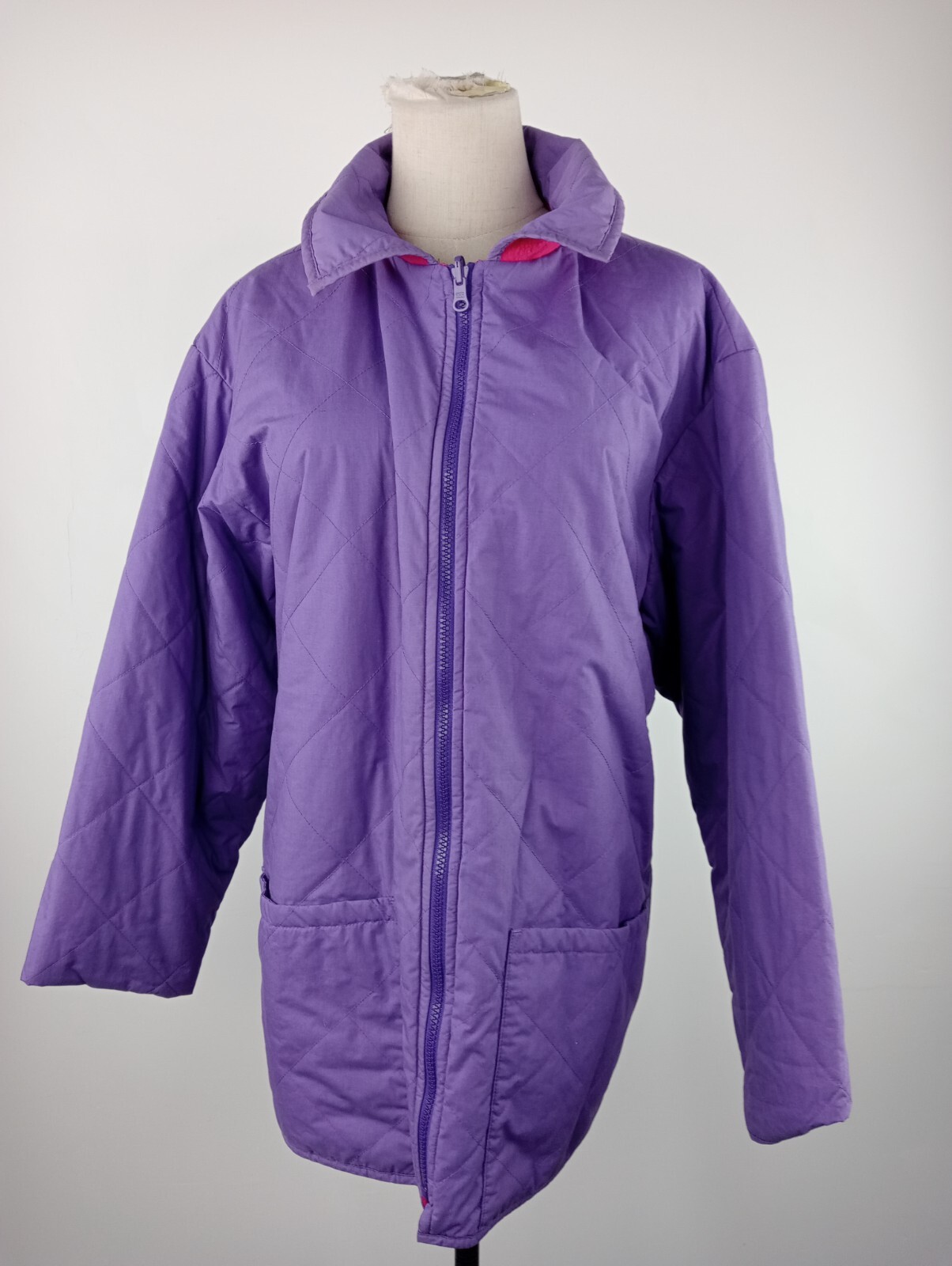 FILA VINTAGE GIUBBINO GIACCA DONNA COTONE 48 WOMAN JACKET CASUAL MADE ITALY