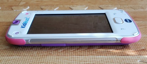 Dispositivo inteligente de mano VTech KidiBuzz modelo 1695 para niños rosa púrpura sin probar - Imagen 4 de 8