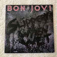Bon Jovi ‎  " Slippery When Wet "    2014 Press  Mercury B 0021968     RED VINYL