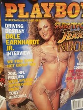 Playboy September 2001 Survivor Jerri Manthey Kurt Cobain Dale Earnhardt Jr.