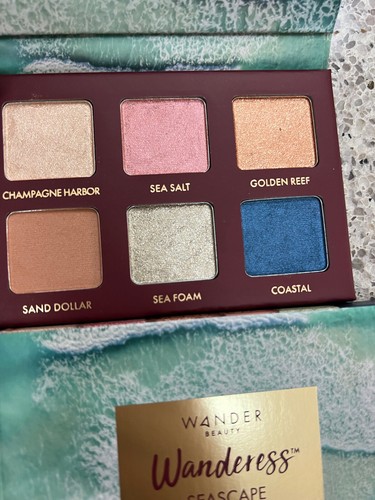 Wander Beauty Wanderess Seascape 6-Shade Eyeshadow Palette New & Sealed - Picture 9 of 18