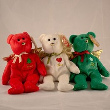 Ty Beanie Babies - Gift bears (Joy, Love, Peace) plush  - 2004 - set of 3