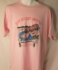 Vintage 1991 Screen Stars Best Just Ducking Around Single Stitch Shirt XL