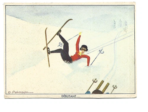 Illustration O. Poisson - Debutant...