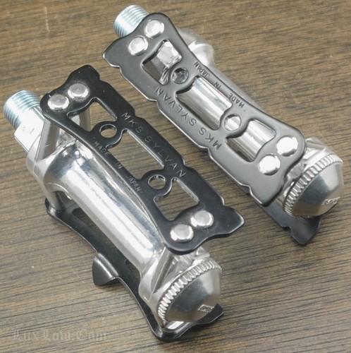 NOS MKS Sylvan Track Bicycle PEDALS 9/16" Fixed Gear Vintage Tour Fixie RoadBike - Picture 20 of 36
