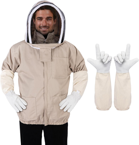 Bienenanzug - Imkereijacke für Herren & Damen - Imkerjacke mit Imkerei - Bild 8 von 12