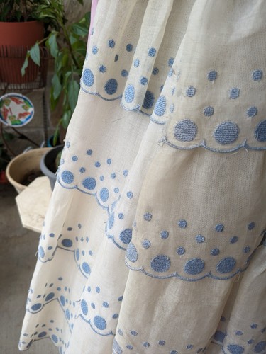 Organza COTILLION Kleid Vintage 50er-60er Jahre aus Sakowitzs Kaufhaus - Bild 11 von 13