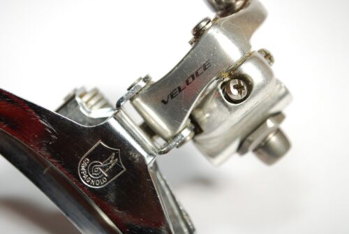 Vintage Campagnolo Veloce Road Bicycle Front Derailleur Racing Bike Front Mech - Picture 3 of 7