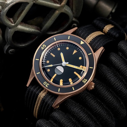 Reloj Automático THORN Fathoms Fifty CUSN8 Bronce NH35 Buzo 200M Higrómetro 40mm - Imagen 28 de 29