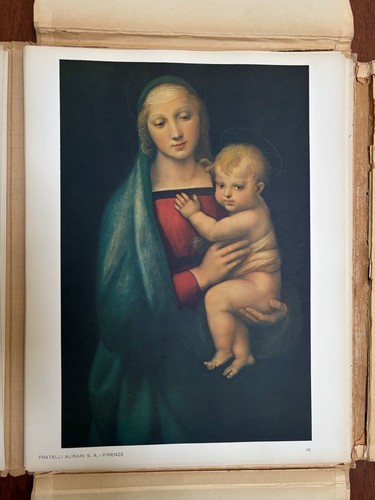 FRATELLI ALINARI RAFAELLO MADONNE E RITRATTI - 20 FOTOGRAFIE DIRETTE ENG/ITAL/FR - Bild 12 von 23