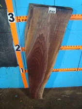 # 8183  Black Walnut Live Edge Slab lumber craft wood L 40" W 12" T 1 7/8"