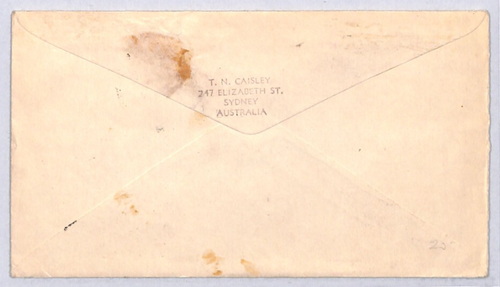 AUSTRALIA KGVI 1952 FDC Sydney ILLUSTRATED First Day Cover 4½d 6½d USA YN186 - Picture 8 of 10