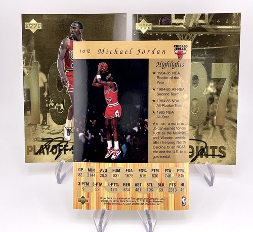Michael Jordan 1998 Upper Deck Faksimile Autogramm Redemption Set - Bild 4 von 10
