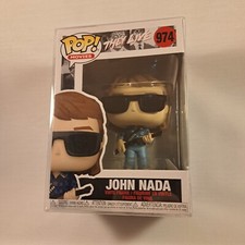 Funko POP! They Live John Nada Rowdy Roddy Piper #974 (New) Includes Protector