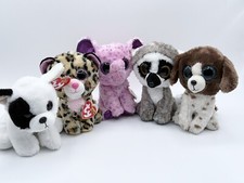 TY Beanie Boos Lot Of 5 Muddles, Eva, Livvie, Linus Marcel With Tags