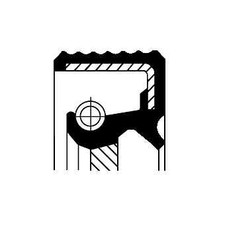 Shaft Seal, crankshaft for CITROËN EUNOS MERCEDES-BENZ PEUGEOT RENAULT ROVER