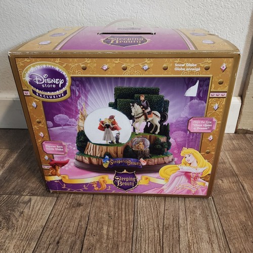 Disney Sleeping Beauty Snow Globe Music Box Once Upon A Dream Store Exclusive - Picture 7 of 10