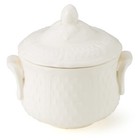 NEW Gien Pont Aux Choux White Sugar Bowl