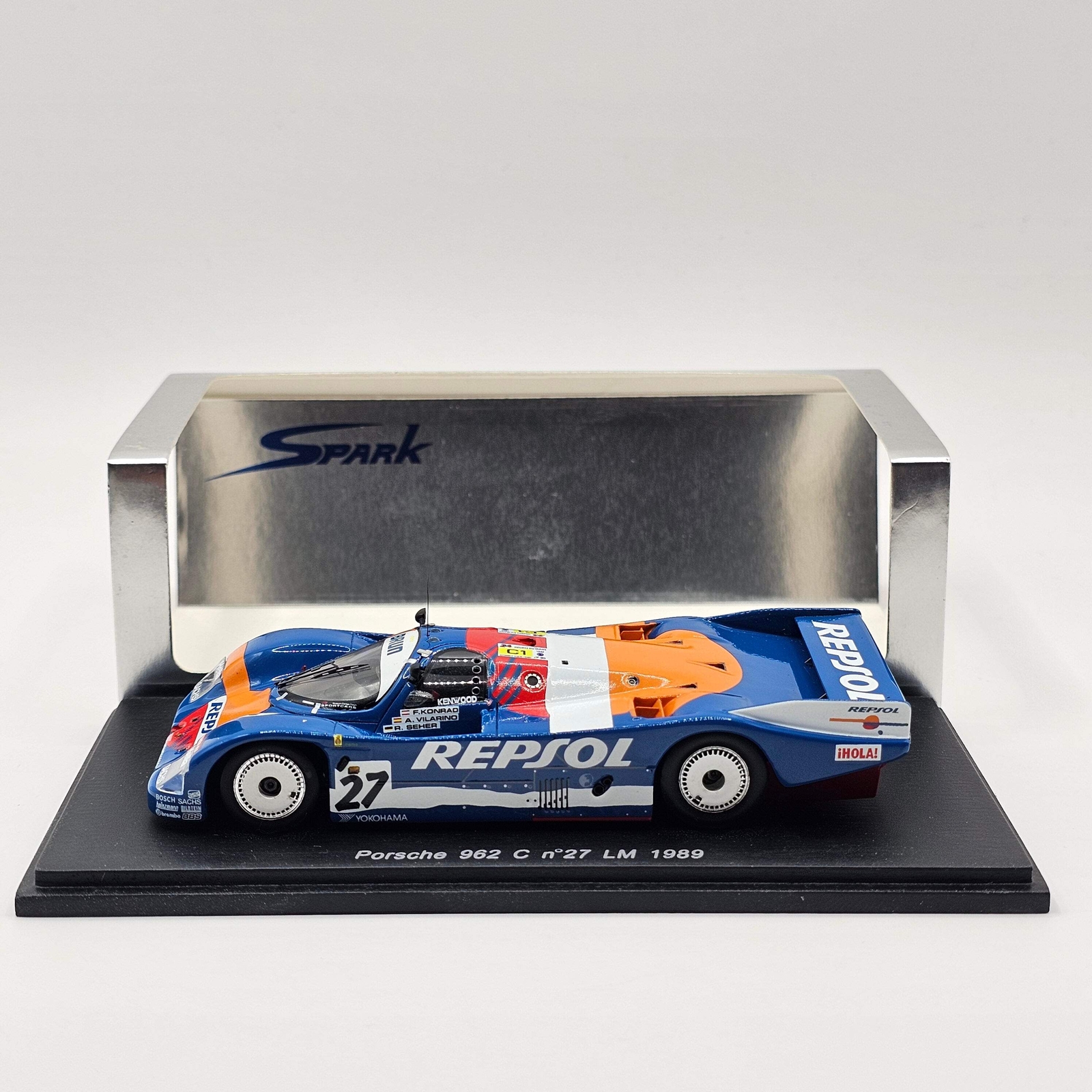 ☆スパーク1/43ポルシェ962C#1 Winner ルマン24h-1986