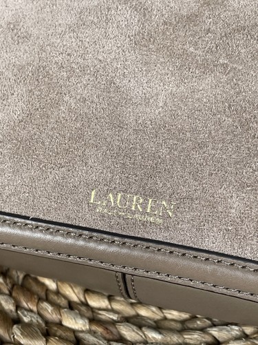 Lauren Ralph Lauren Jordynn suede leather shoulder cross body bag - Picture 13 of 21