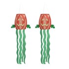 2 Pcs Außendekorationen Gartendekorationen Im Freien Halloween Hanging Decor