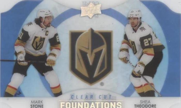 2021-22 Upper Deck Series 1 - Mark Stone Shea Theodore #CCF-ST - 1 of 1
