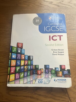 Cambridge IGCSE ICT 2nd Edition ISBN 978-1-471-80721-3