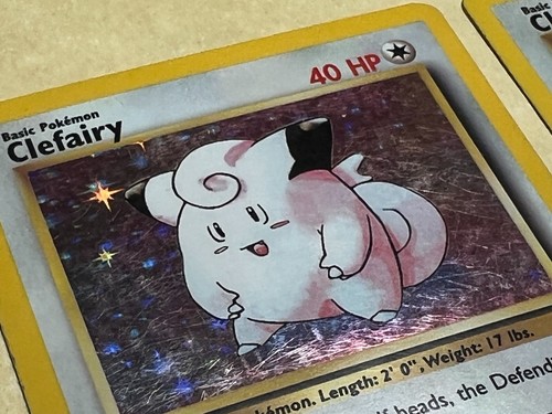 Carte Pokemon - Clefairy x2 - Set Base 5/102 - Rare Holo - WotC 1999 - Foto 3 di 5