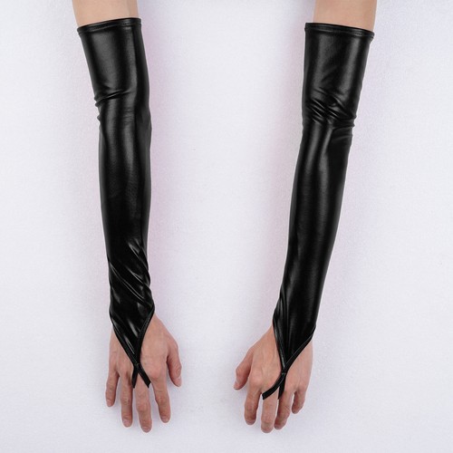 UK Womens Long Glove Evening Sheer Gloves Durable Mittens Opera Photo Props Sexy - Picture 60 of 63