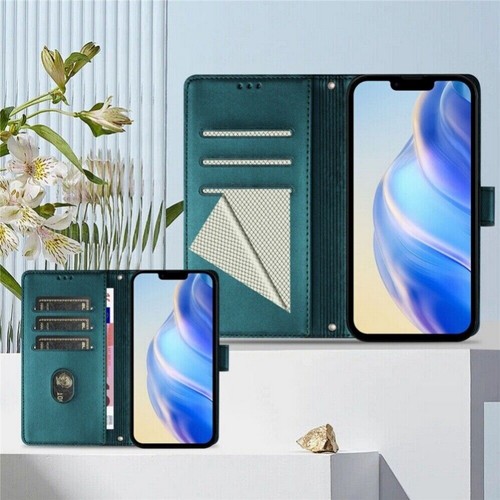 For Samsung Galaxy S25 S24 S23 S22 S21 Note20 Ultra Case Wallet Leather Cover - Picture 50 of 81
