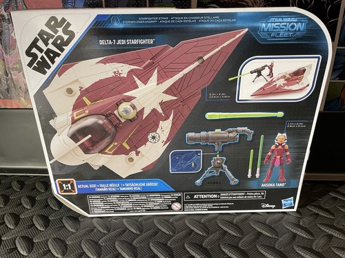Hasbro Star Wars Mission Fleet Delta 7 Starfighter w/ Ahsoka Tano Action Figure - Picture 2 of 3